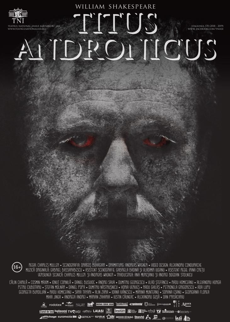 Premiera ”Titus Andronicus” la Iași