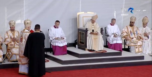 Avertismentul lansat de Suveranul Pontif la Blaj