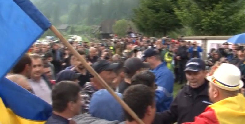 (VIDEO) Noi imagini de la conflictul româno-maghiar!