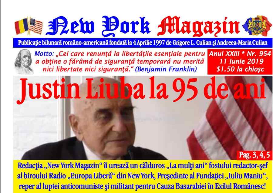 Icoanele Exilului Românesc:  Justin Liuba la 95 de ani