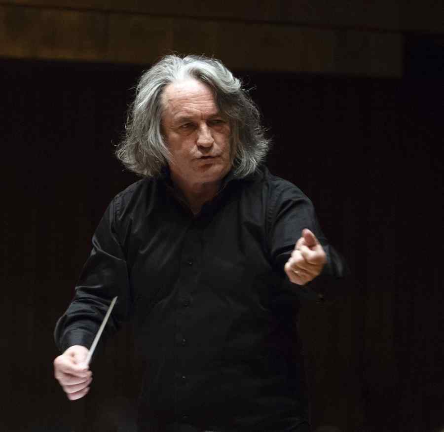 Dirijorul Horia Andreescu la Filarmonica din Iaşi