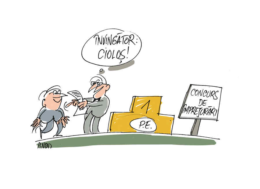 Andografia zilei – Podiumul învingătorului