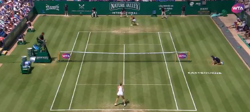 (VIDEO) Ce n-a putut Halep a reușit Pliskova!