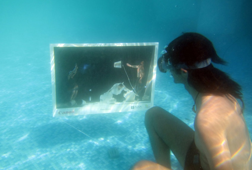 Prima expoziție subacvatică la Iași