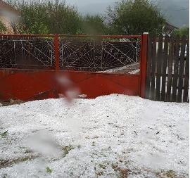 Peisaj de iarnă, în august