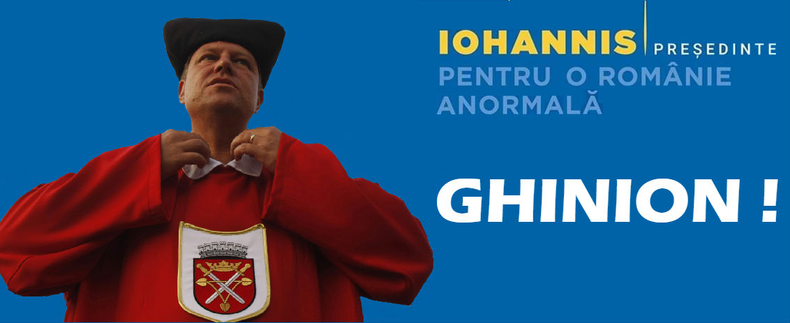 Varianta comică a mega-panourilor‎ lui Klaus Iohannis