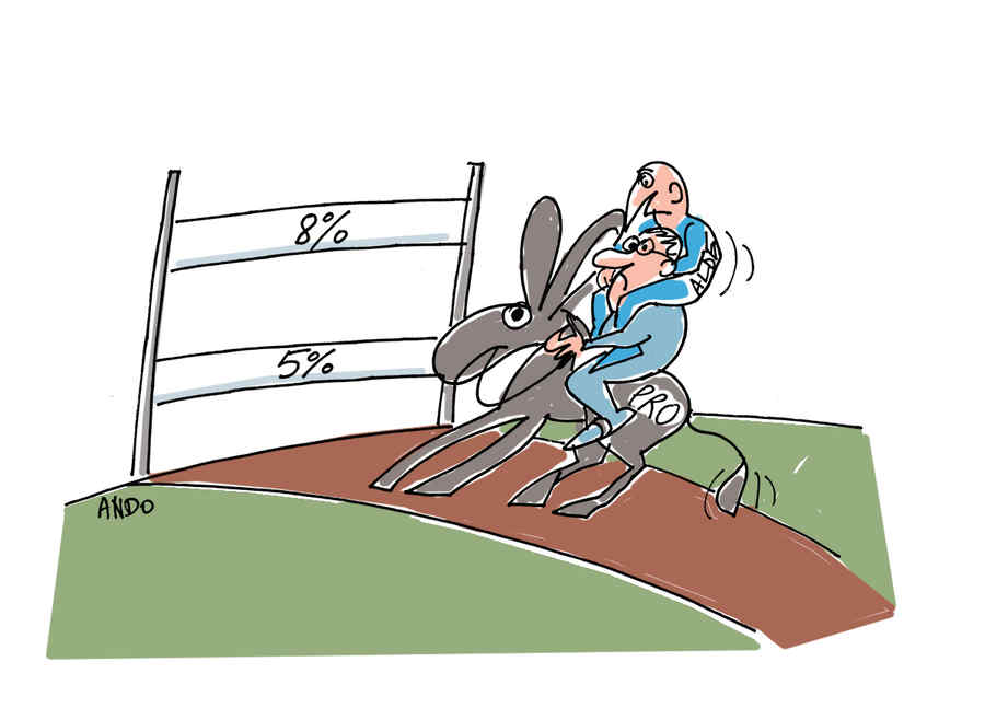 Proba pragului electoral