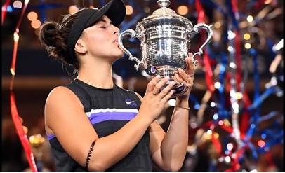 (VIDEO) Bianca Andreescu, încoronată la ea acasă
