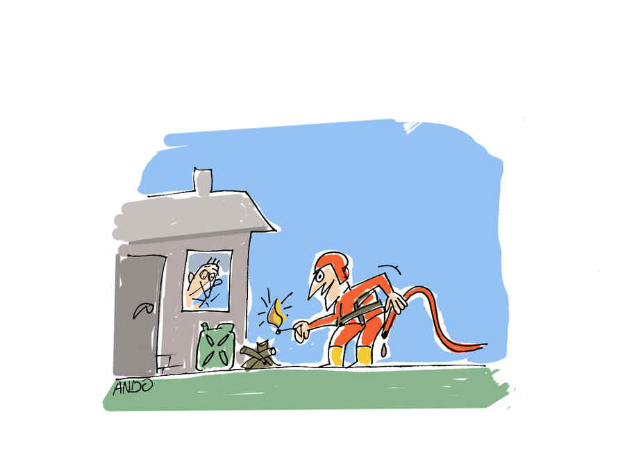 „Pompierul atomic“  Iohannis