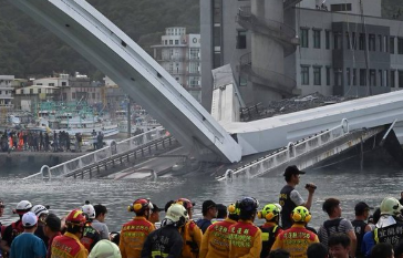 Pod prăbușit – imagini dramatice