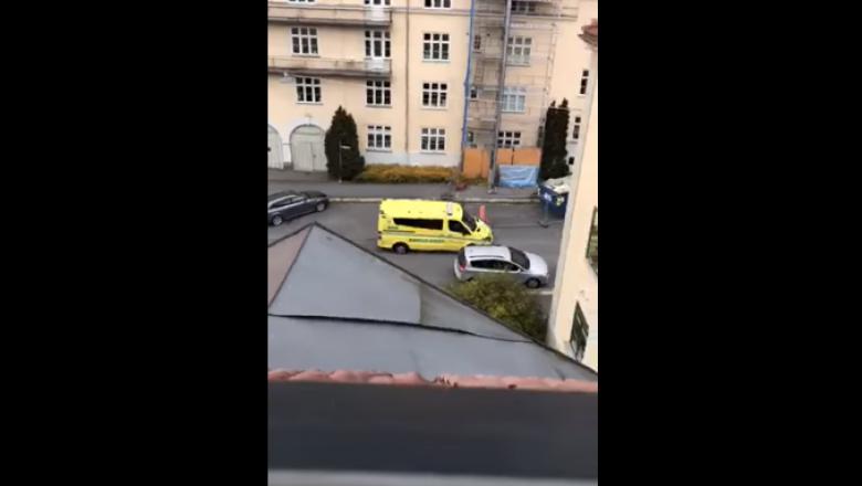 Atac cu ambulanța furată