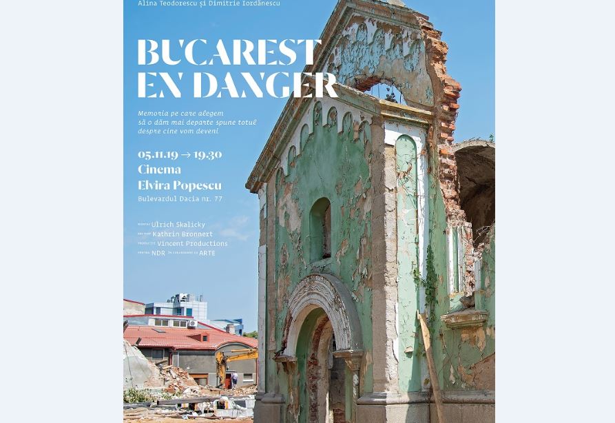 Bucarest en danger. Proiecție de film și reflecție