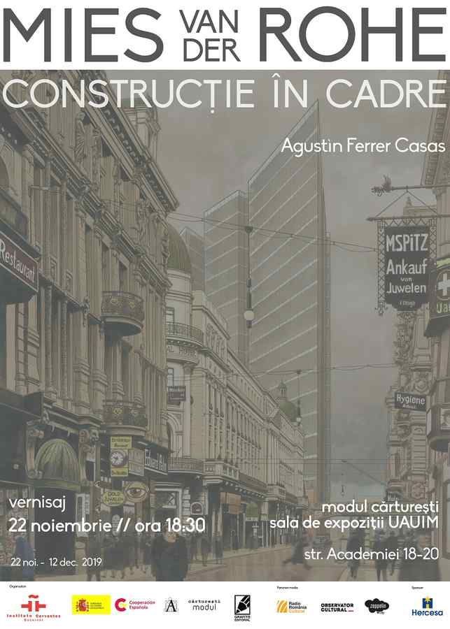 MIES, un arhitect vizionar – expoziție de benzi desenate