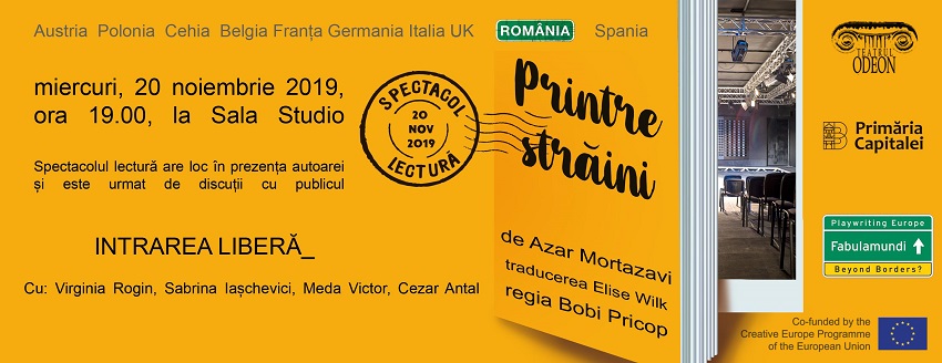 Spectacol lectură la Odeon: „Printre străini”