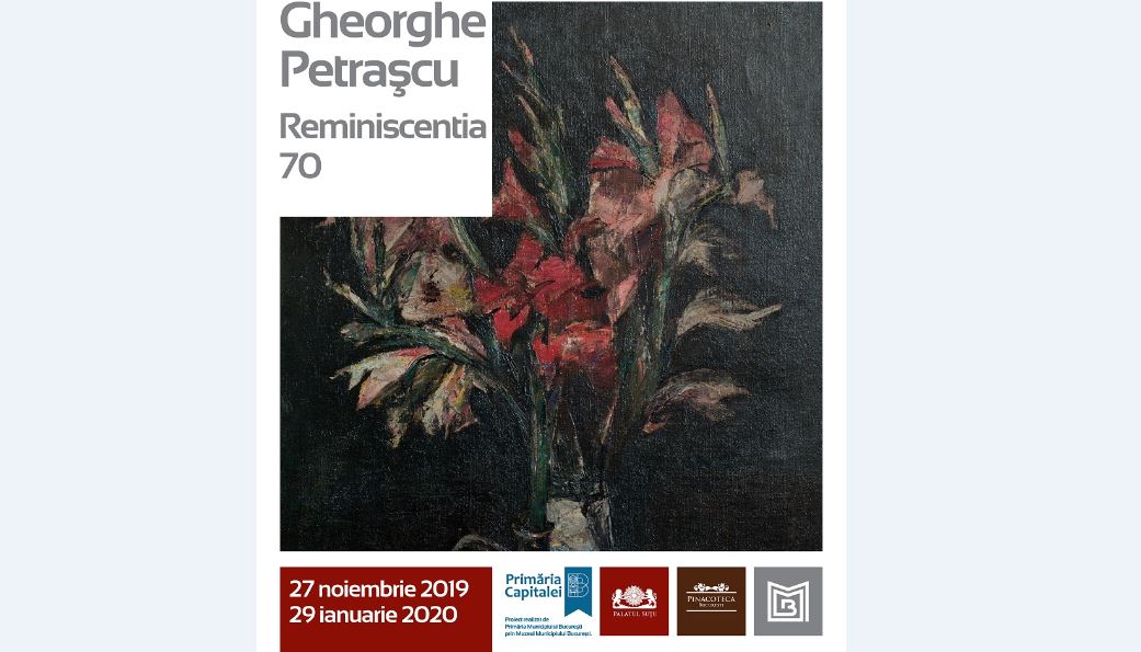 „Gheorghe Petrașcu – Reminiscentia 70”, la Palatul Suțu