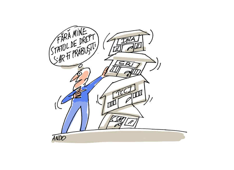 Propteaua națională (Iohannis: Fără mine statul de drept s-ar fi prăbușit!)