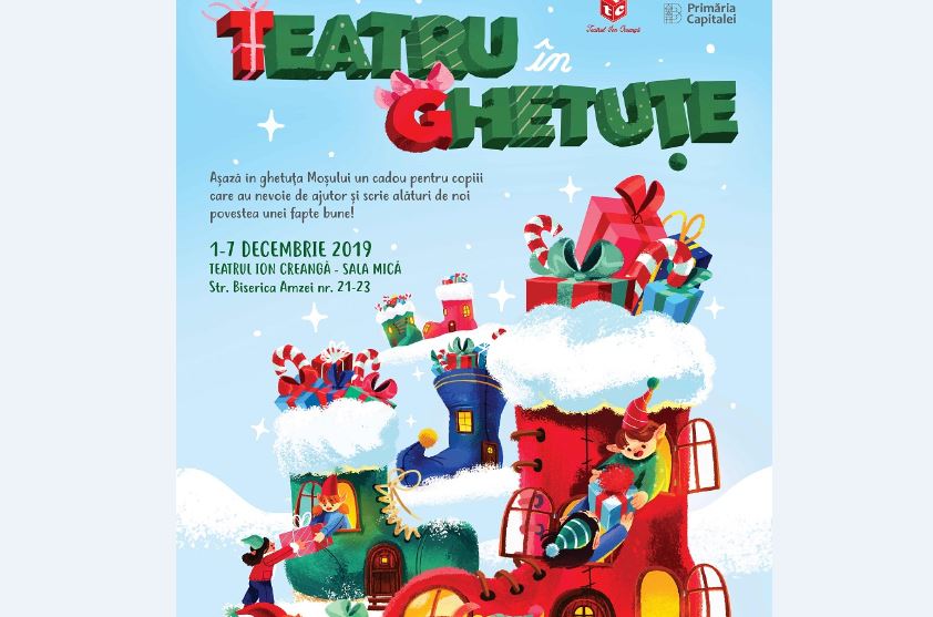 CAMPANIA TEATRU ÎN GHETUȚE la Teatrul Ion Creangă