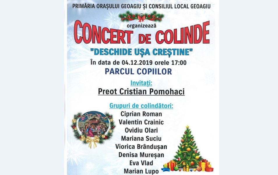 Pomohaci, invitat de Primărie să cânte copiilor