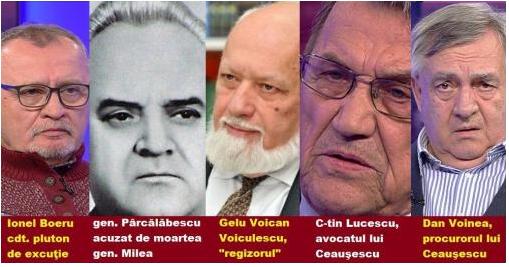 Împuşcarea lui Ceauşescu, discutată cu cărţile pe faţă de participanţii la proces