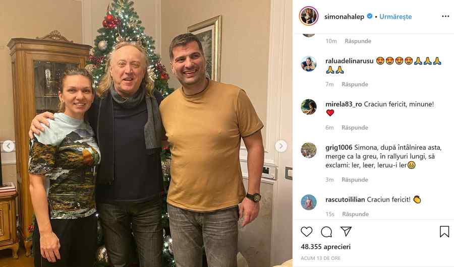 (VIDEO) Surpriza pentru Halep în Ajun