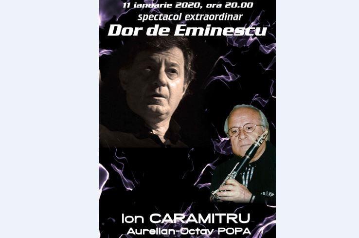 Spectacol extraordinar DOR DE EMINESCU, la TNB