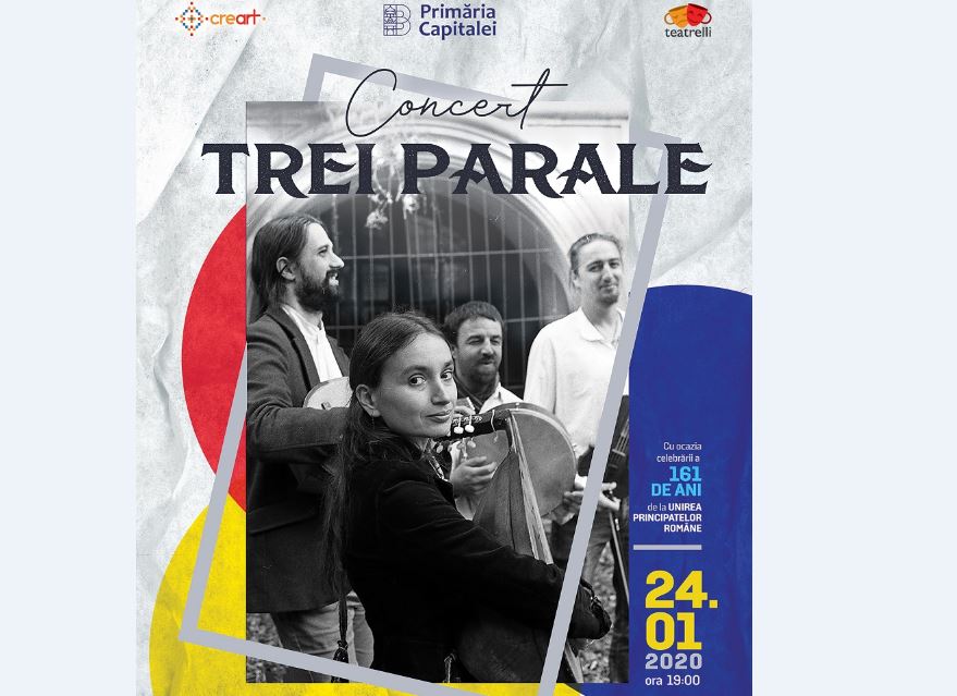 Trei Parale pe scena Teatrelli, de Ziua Unirii
