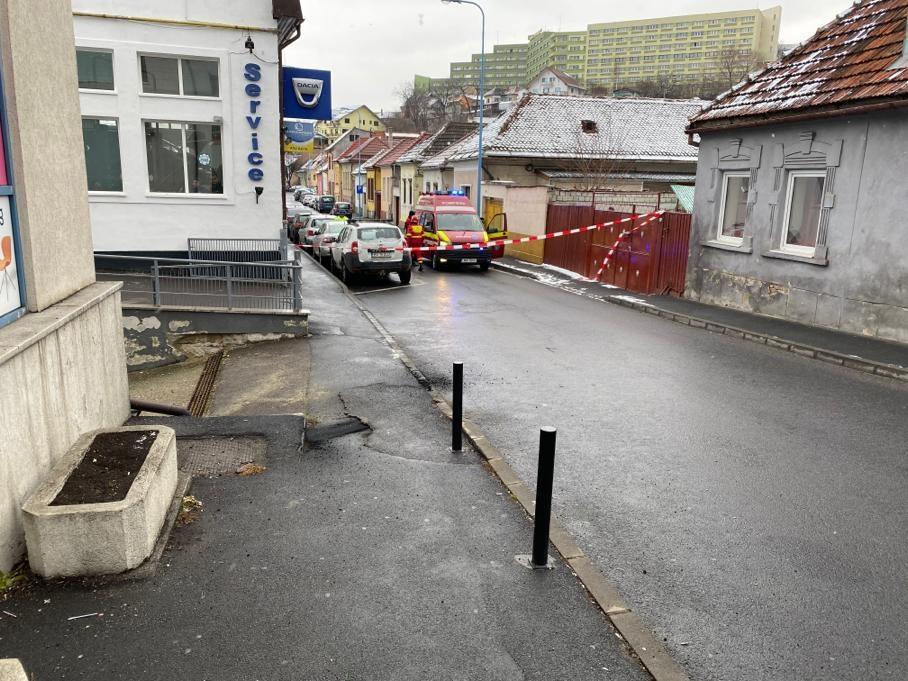 Explozie subterană în Braşov