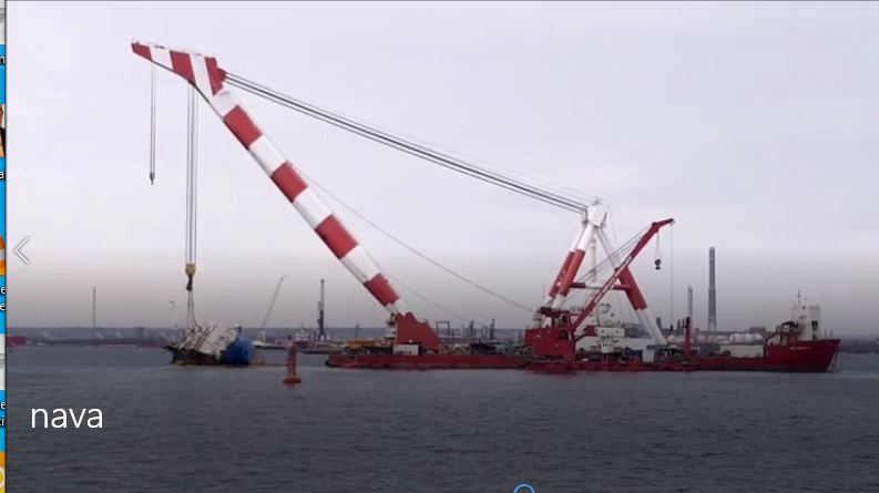 Eșec în portul Midia în cazul epavei cu oi
