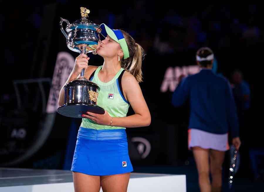 (VIDEO) Campioana de la Australian Open, cum nu ai m-ai văzut-o