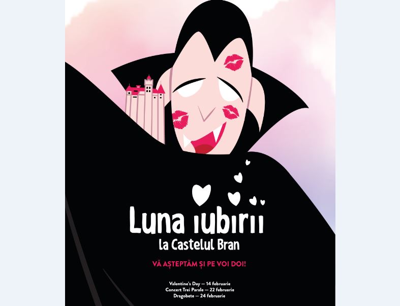Luna iubirii prinde aripi la Castelul Bran