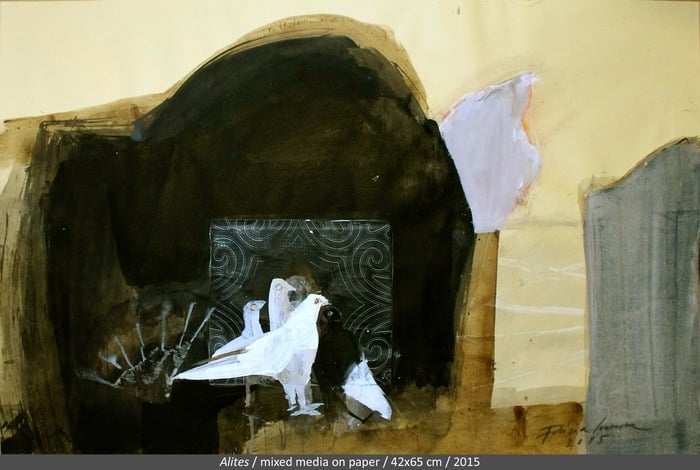 Expoziție de pictură Felicia Ionescu: Înaripatele Cântătoare