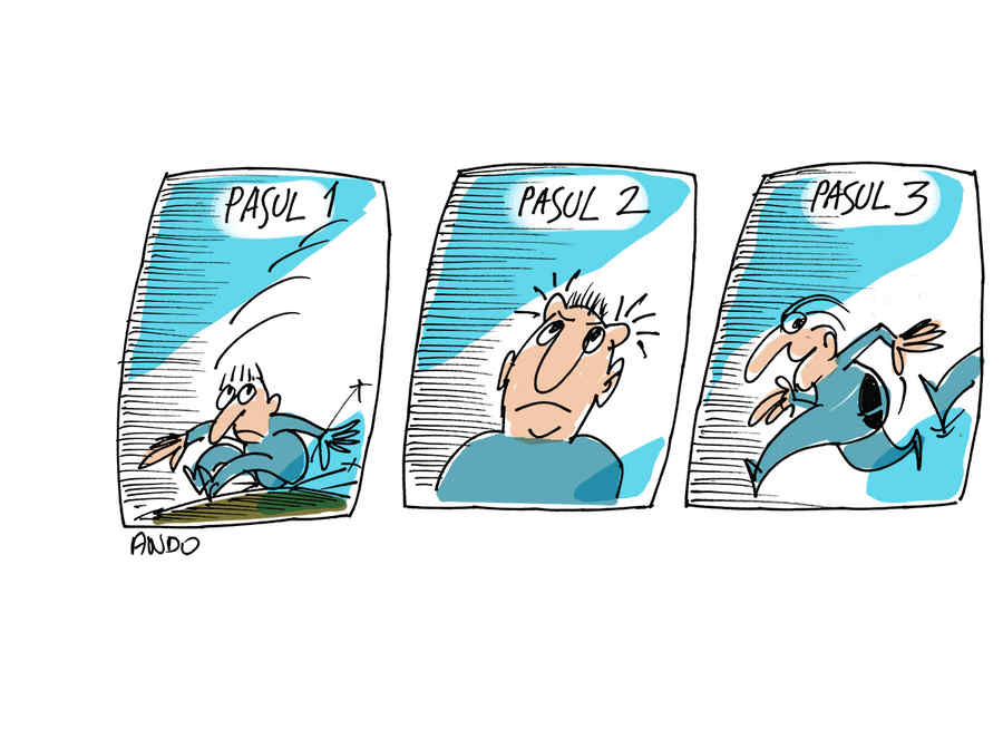 Anticipatele din trei pași
