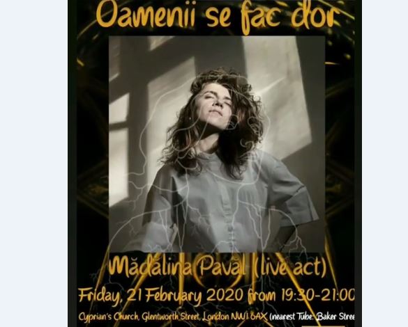 Mădălina Pavăl duce „Oamenii se fac dor“, peste hotare