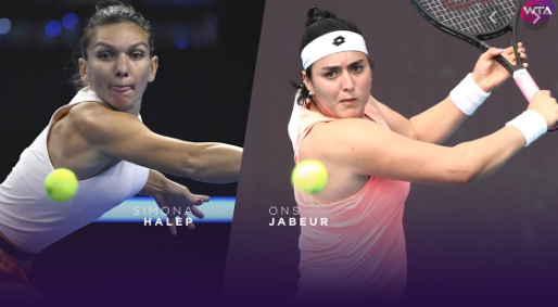 (VIDEO) Coșmarul și norocul lui Halep au un nume: Jabeur!