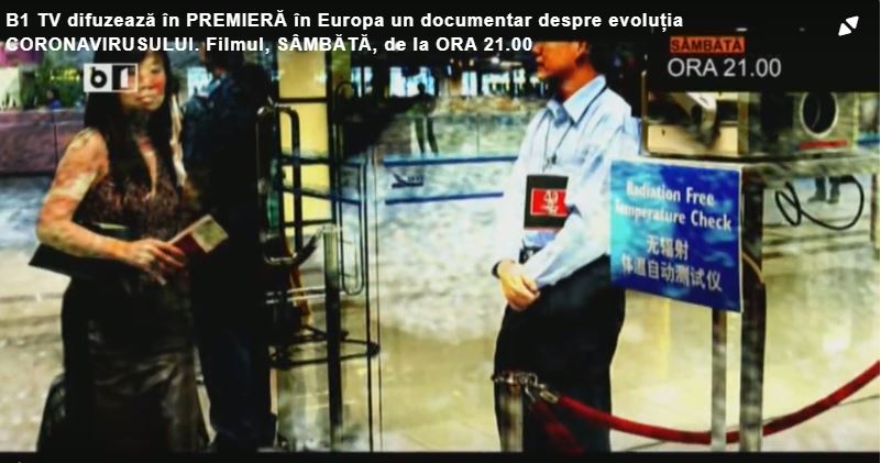Documentar despre noul coronavirus, la B1 TV