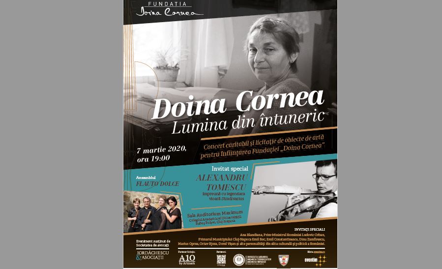 Concert caritabil în memoria Doinei Cornea