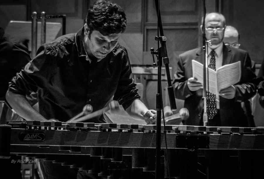 Recital de percuție cu Sorin Rotaru, la Sala Thalia