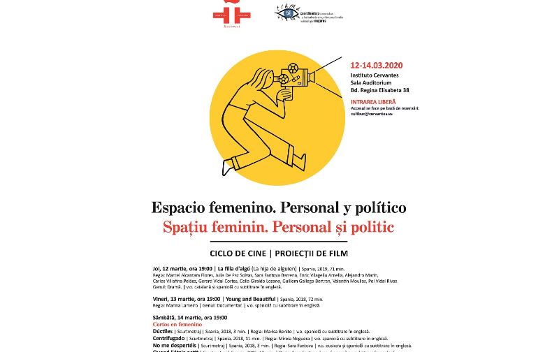 Cinema feminin, în martie, la Institutul Cervantes