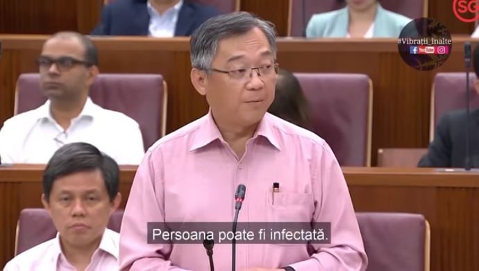 Ministrul Sănătății din Singapore și pericolul măștilor