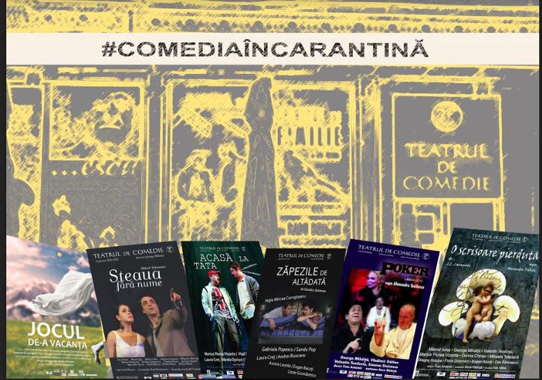 Teatrul de Comedie sărbătorește online Ziua Mondială a Teatrului