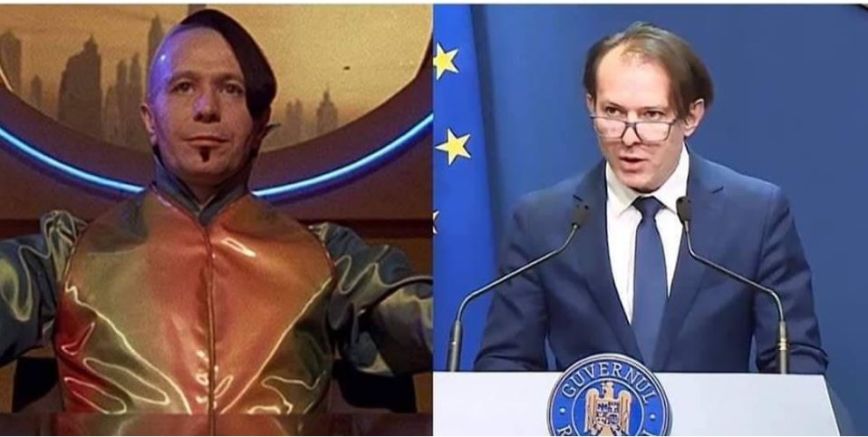 Ministrul Cîțu, tuns ca personajul cel rău