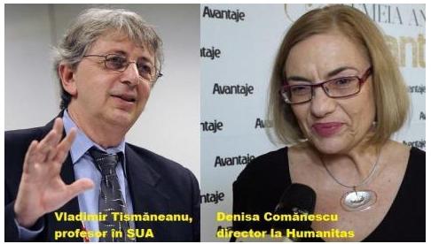 Denisa Comănescu, directoare Humanitas, este complicea lui Tismăneanu
