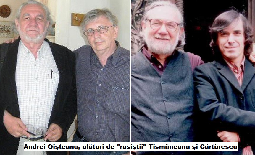 Mircea Cărtărescu şi Andrei Oişteanu se alătură corului de scriitori rasişti