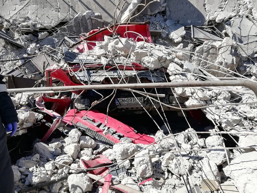 Accident de muncă la Mina Uricani (galerie foto)