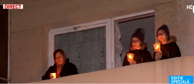 (FOTO/VIDEO) Minunea Învierii la balcoane sau sfidând ordonanțele militare