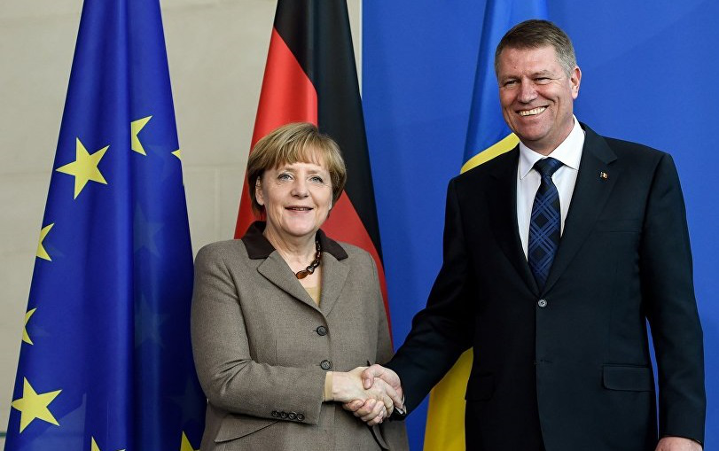 SparAngela Merkel, GuWernerul României şi români abandonaţi în Germania