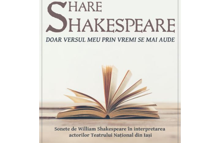 „Share Shakespeare” – un nou proiect online al Teatrului Național Iași