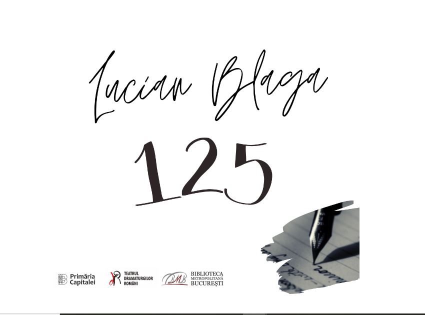 125 de ani de la nașterea poetului Lucian Blaga