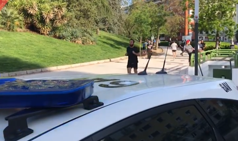 Prima zi de libertate a spaniolilor