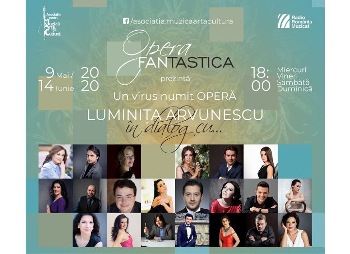 “Un virus numit OPERĂ” cu Luminița Arvunescu și Radio Muzical